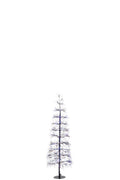 J-Line decoratie Boom Multicolor - ijzer - zwart - M - LED