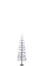 J-Line decoratie Boom Multicolor - ijzer - zwart - M - LED