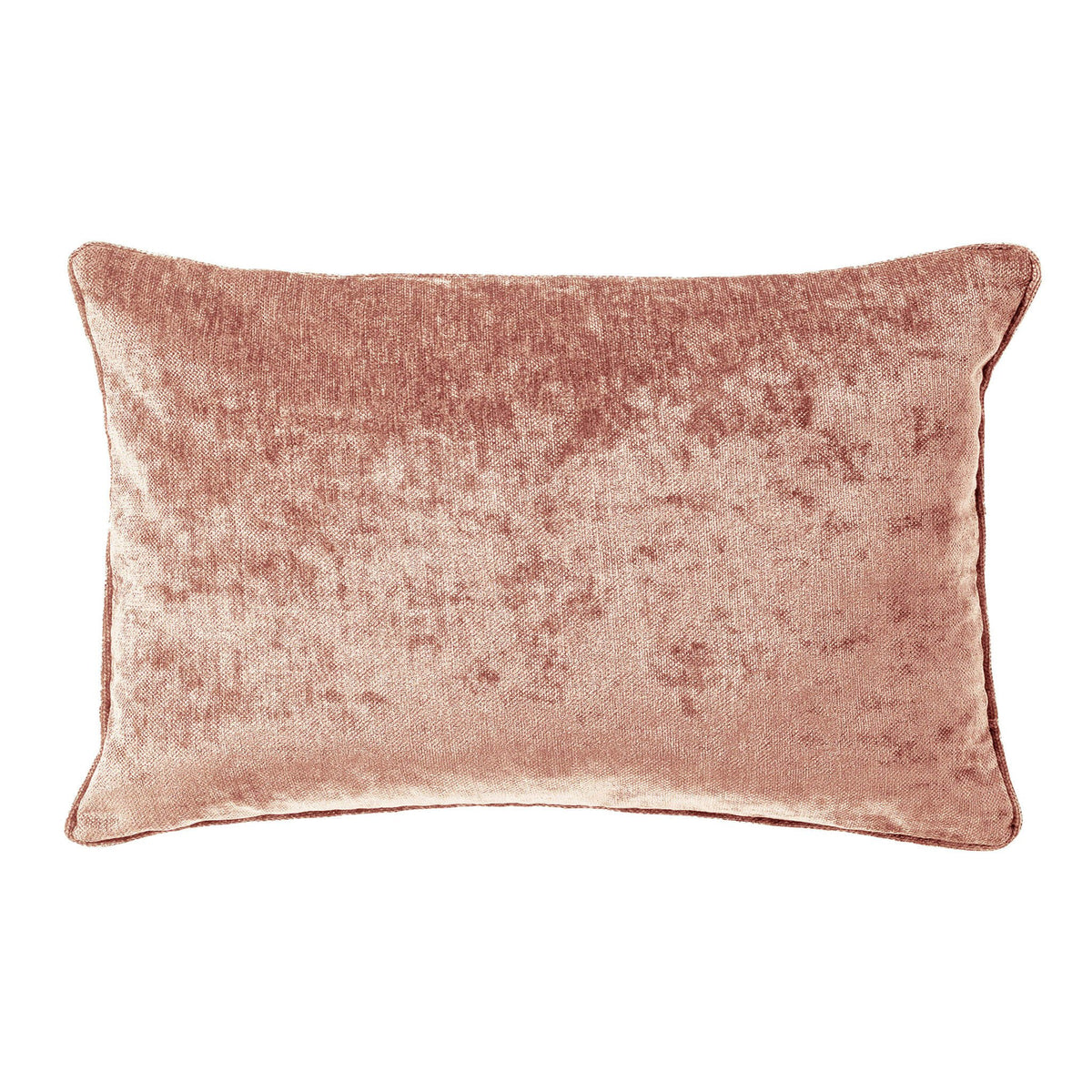 Dutch Decor Lewy - Kussen 30x50 cm - Glanzend velours - Oudroze - Roze