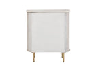 J-Line kast Marbel Bovenkant - hout - wit/goud