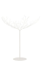 J-Line decoratie boom - metaal - wit - large