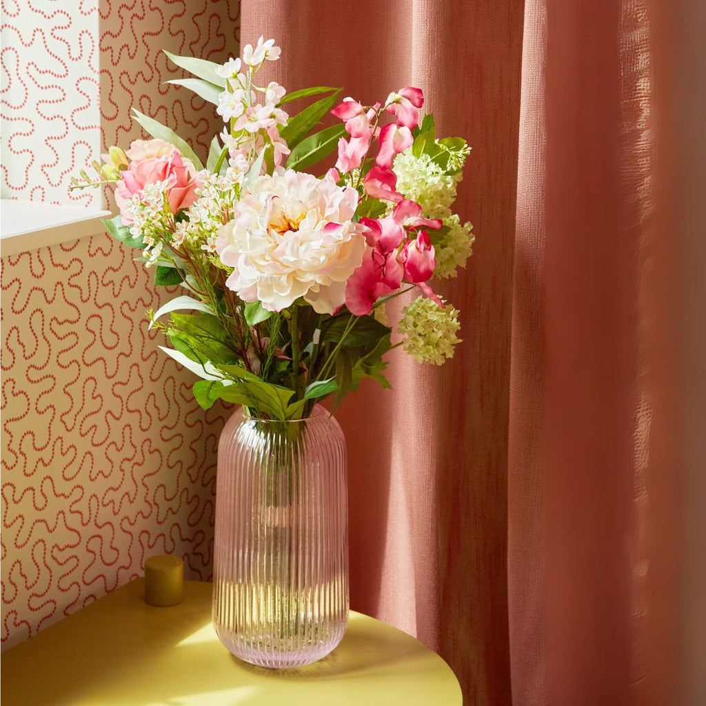 Classic Artificial Bouquet - Pink Elegance
