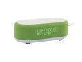 Wekker Vogue met telefoonoplader en Bluetooth