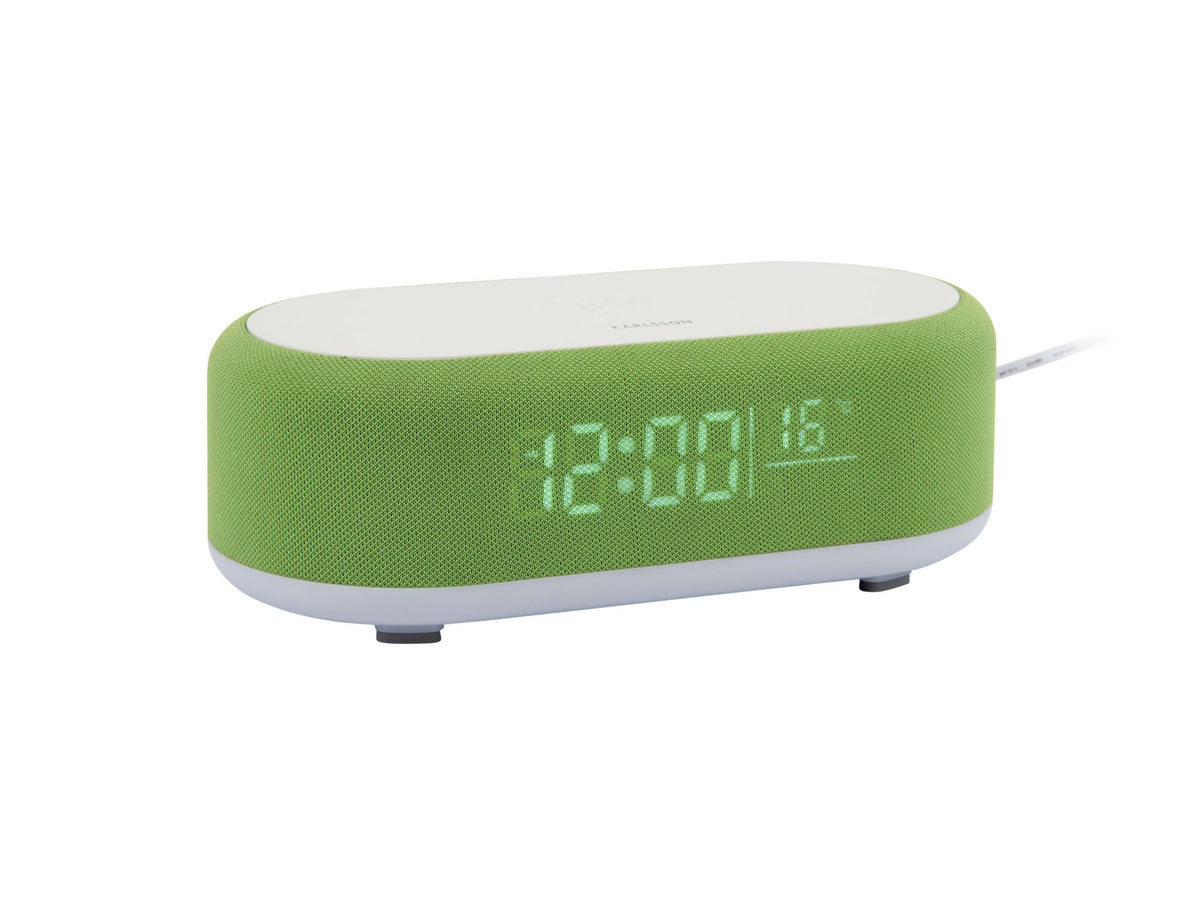 Wekker Vogue met telefoonoplader en Bluetooth