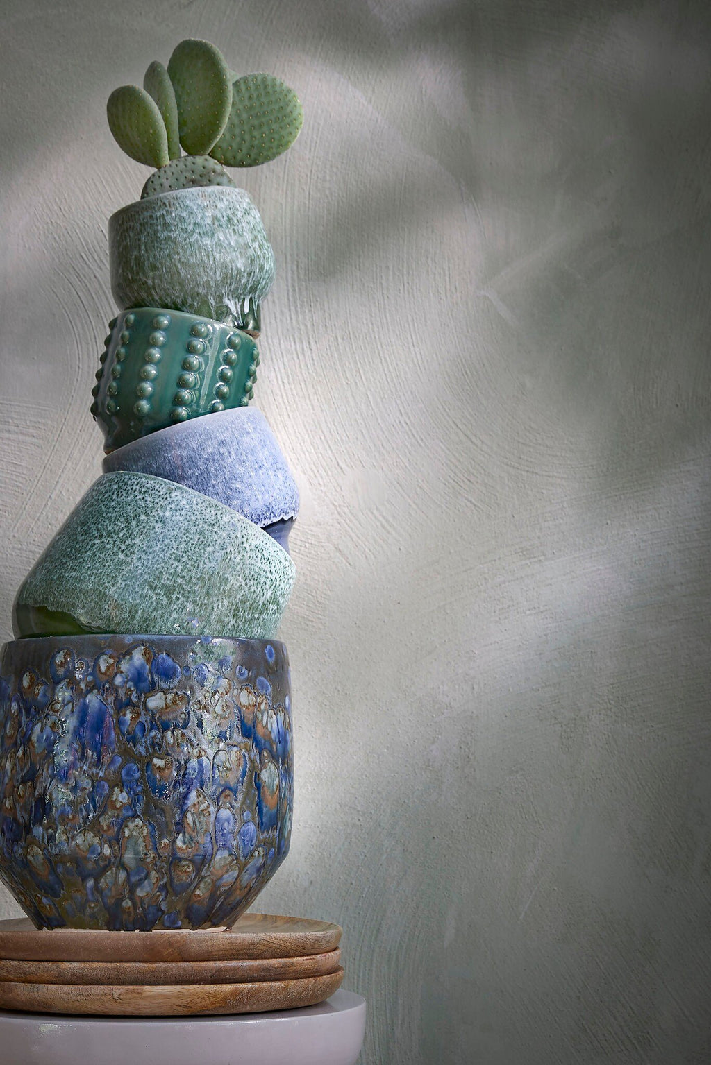 Boaz pot rond groen