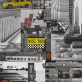 City Taxi Zelfklevende Folie Mini rol multi 45cmx2mtr