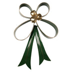 Decoratie Strik 48x11x70 cm Groen Metaal