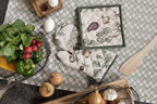 Opbergmand Set van 2 Bruin IJzer Mand