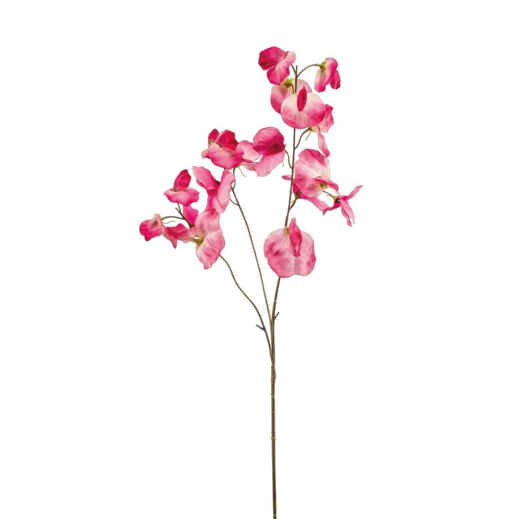 Lathyrus kunstmatige spray x3 roze 75 cm