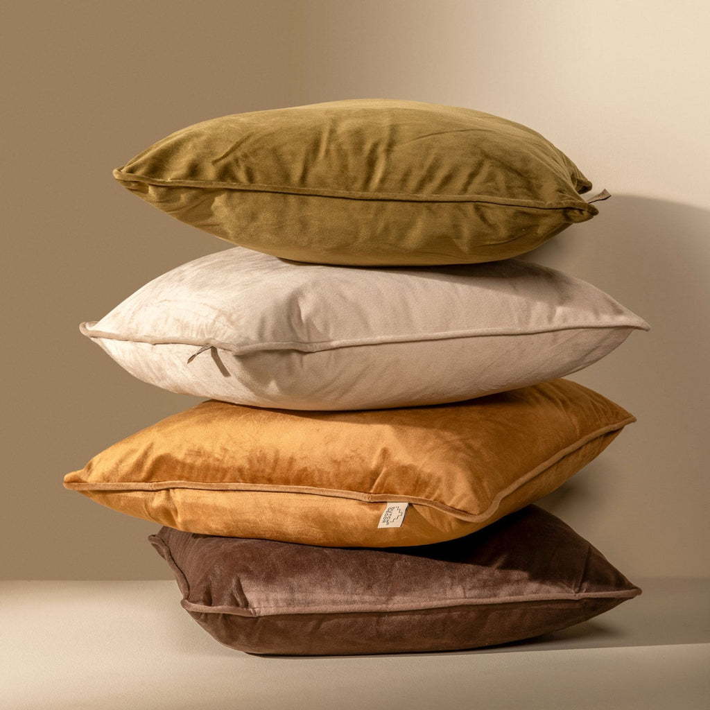 Nederlands decor Finn - kussen 60x60 cm puimsteen - beige