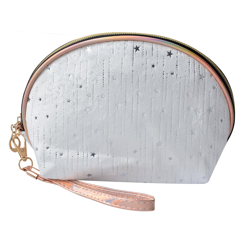 Toilettas Dames 22x8x14 cm Wit Polyester Make-Up Tasje