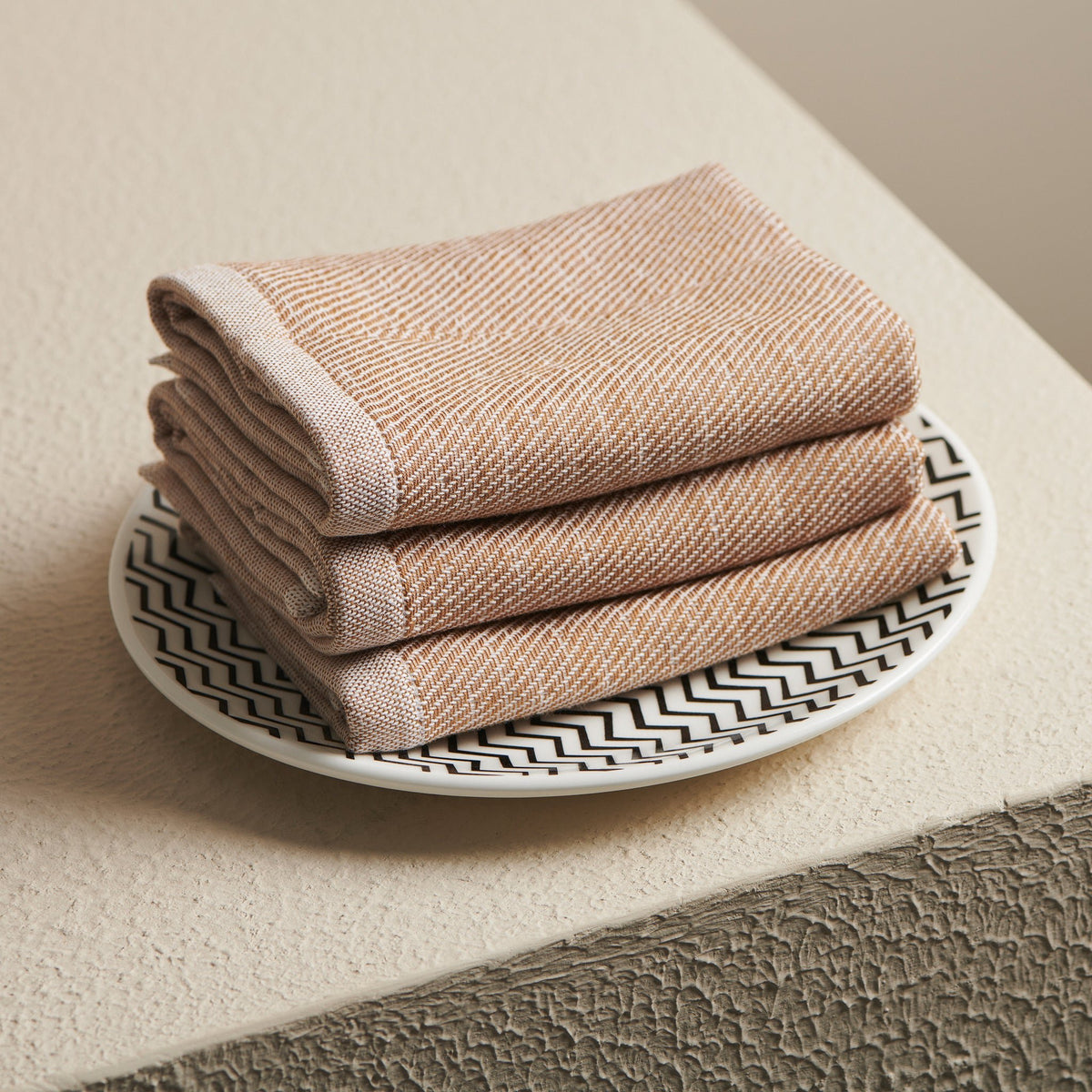 Katoenen bamboe hamam badstof handdoek - Eco-vriendelijk