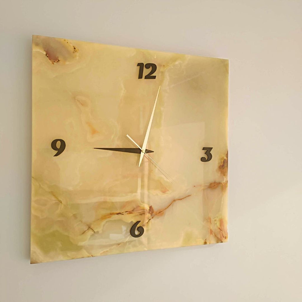 Grote wandklok Onyx