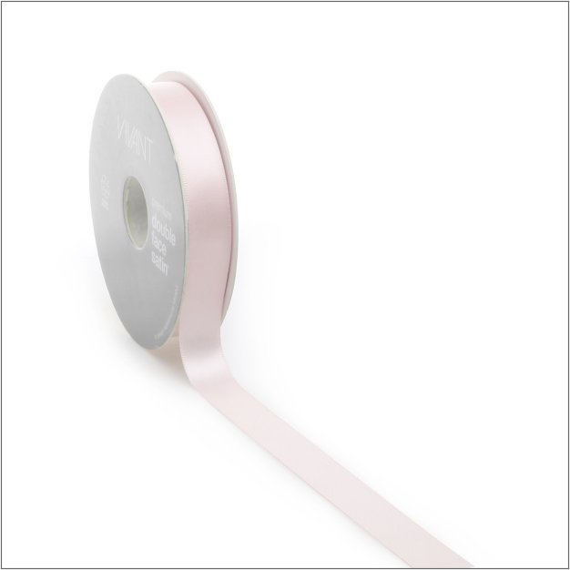 Satijn lint  roze - 10 mm x 25 meter