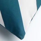 Dutch Decor Sanzeno - Buitenkussen 40x60 cm - Waterdicht & UV-bestendig - Alsemgroen - Groen, wit