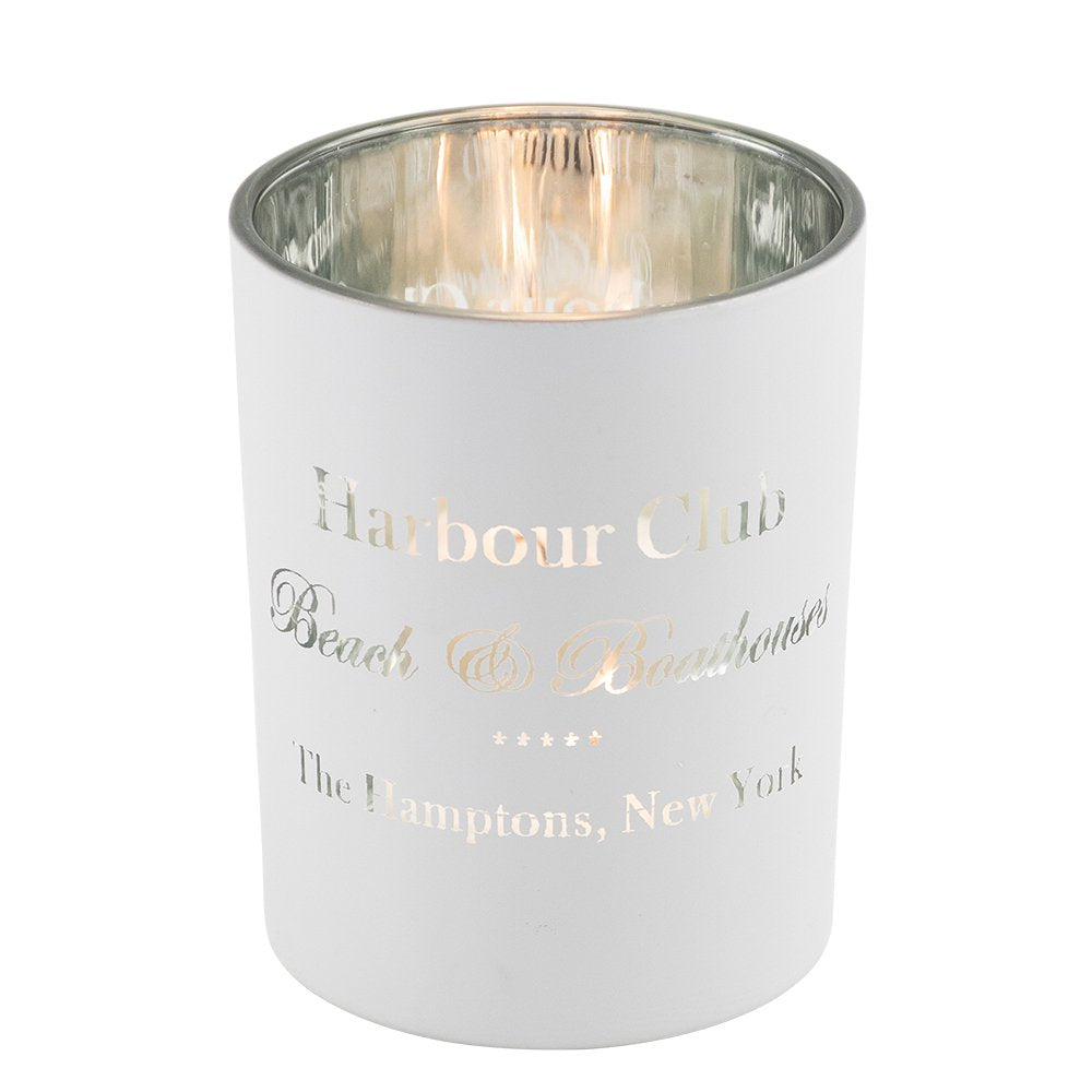 Theelichthouder harbour club wit medium 12cm