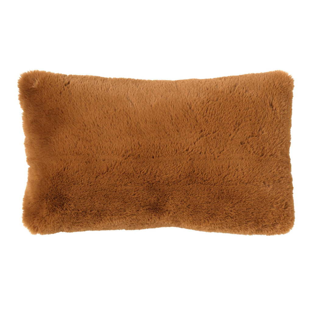 Nederlands decor Zaya - Cushion Unicolour 30x50 cm Tabak Brown