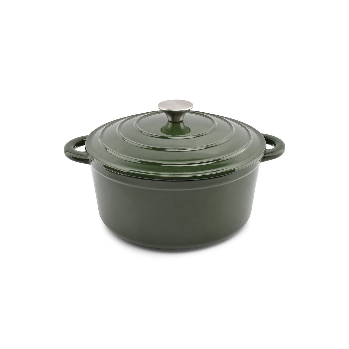 Kookpot 26cm gietijzer groen Ferno