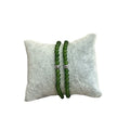 Set van twee dames armbanden groene Agaat 4mm