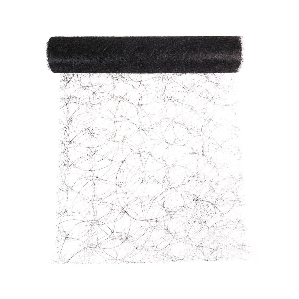 Decoweb Tafelband zwart 60cmx25mtr