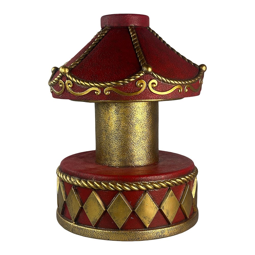 Decoratie Draaimolen Rood Keramiek Decoratie Beeld
