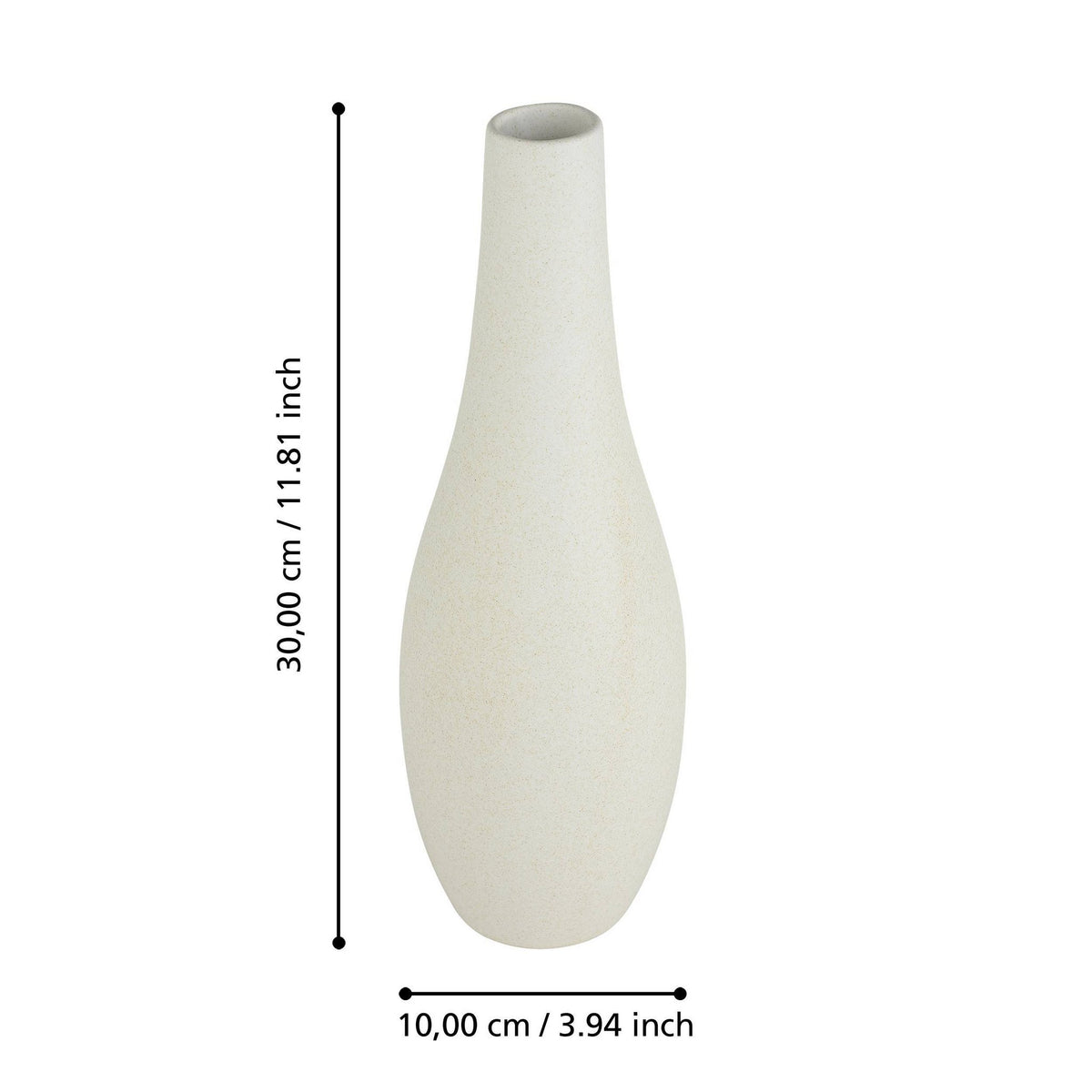 Vaas Ankaramy Beige 10x30cm