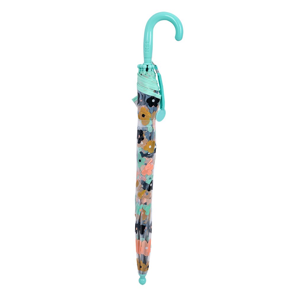 Kinderparaplu Ø 70x65 cm Transparant Kunststof Bloemen Paraplu Kids