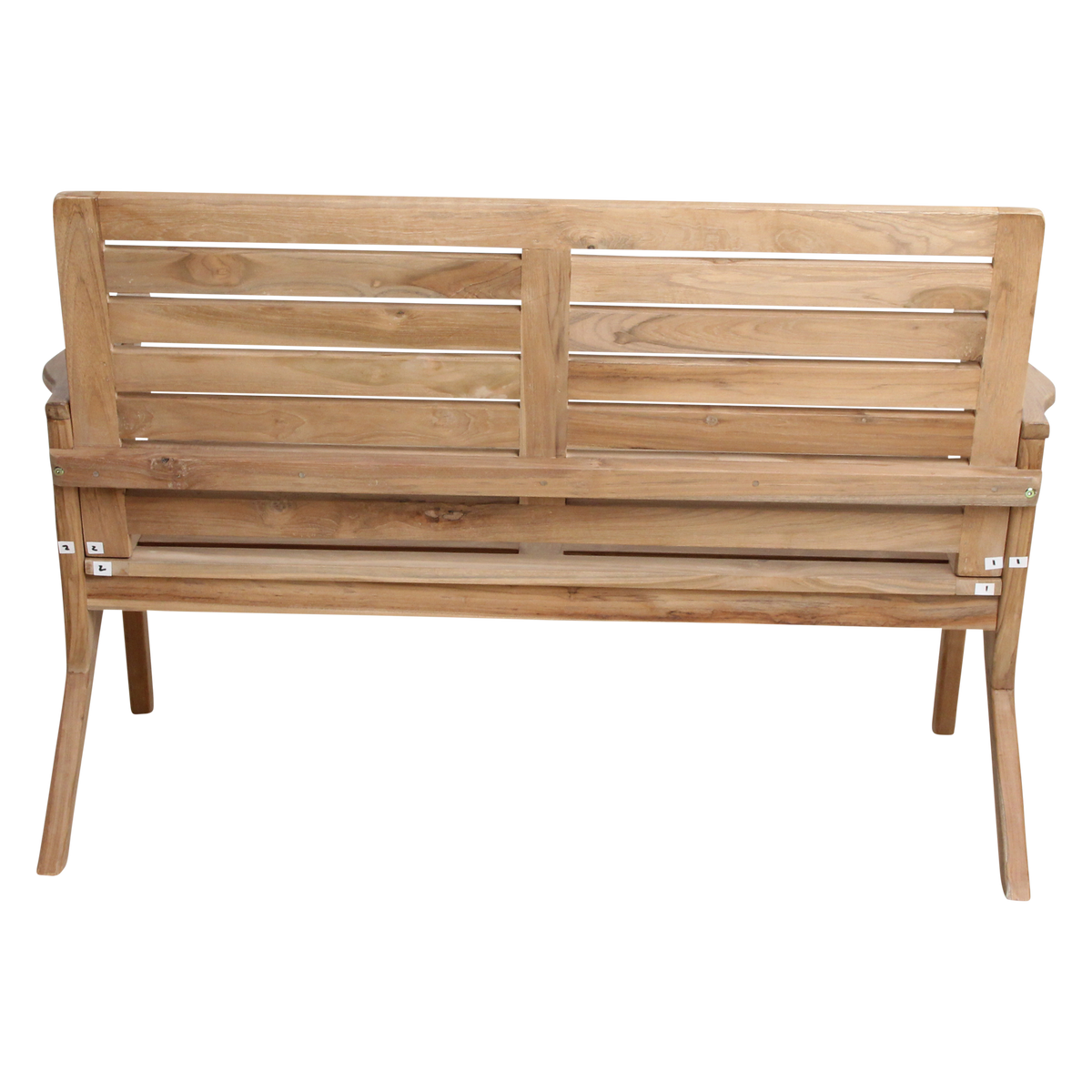 Odin teakhouten tuinbank - 122x60x80 cm