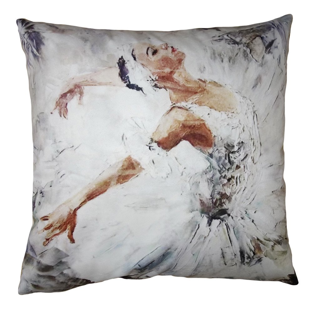 Kussenhoes 45x45 cm Wit Polyester Sierkussenhoes
