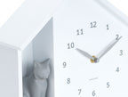 Wandklok Zittend Kat