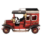 Kerstdecoratie Beeld Auto 16x8x10 cm Rood Metaal