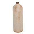 Vaas Ø 14x42 cm Beige Metaal