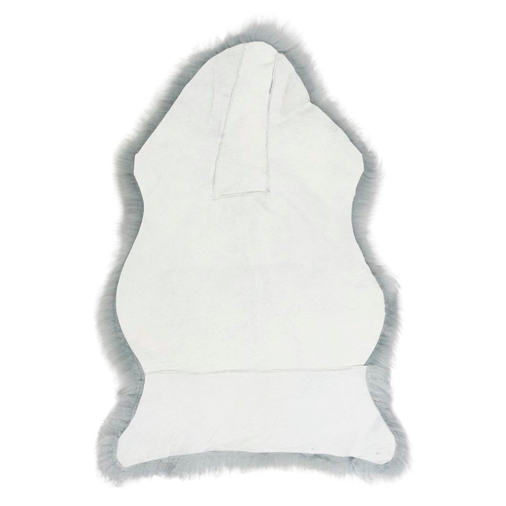 Schapenvacht nieuw zeeland licht grijs 80cm