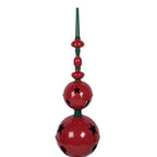 Kerstdecoratie Beeld Ø 31x142 cm Rood Groen Metaal