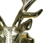 Wanddecoratie hert champagne goud