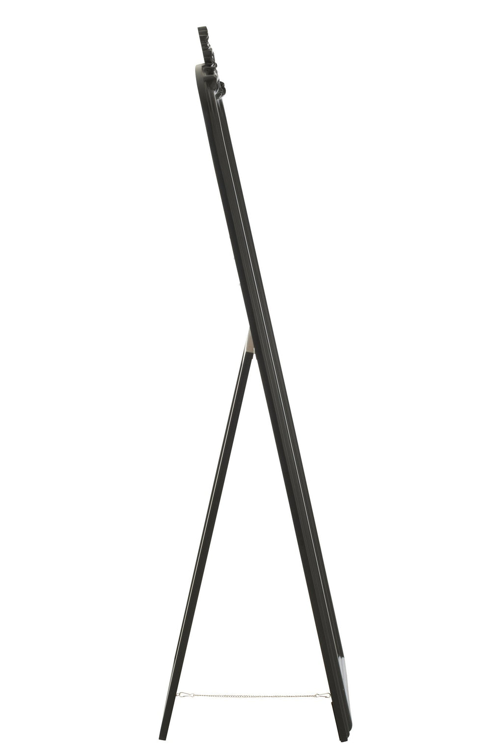 J-Line spiegel Emi - hout - zwart