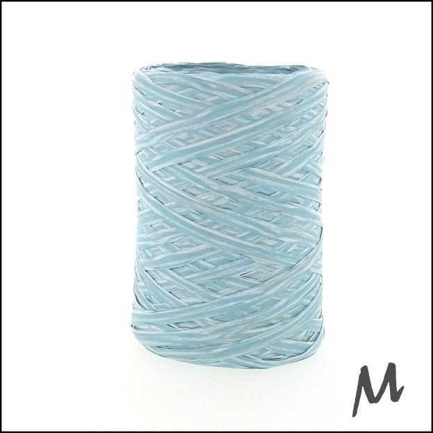 Raffia lint-Blauw- 100 meter