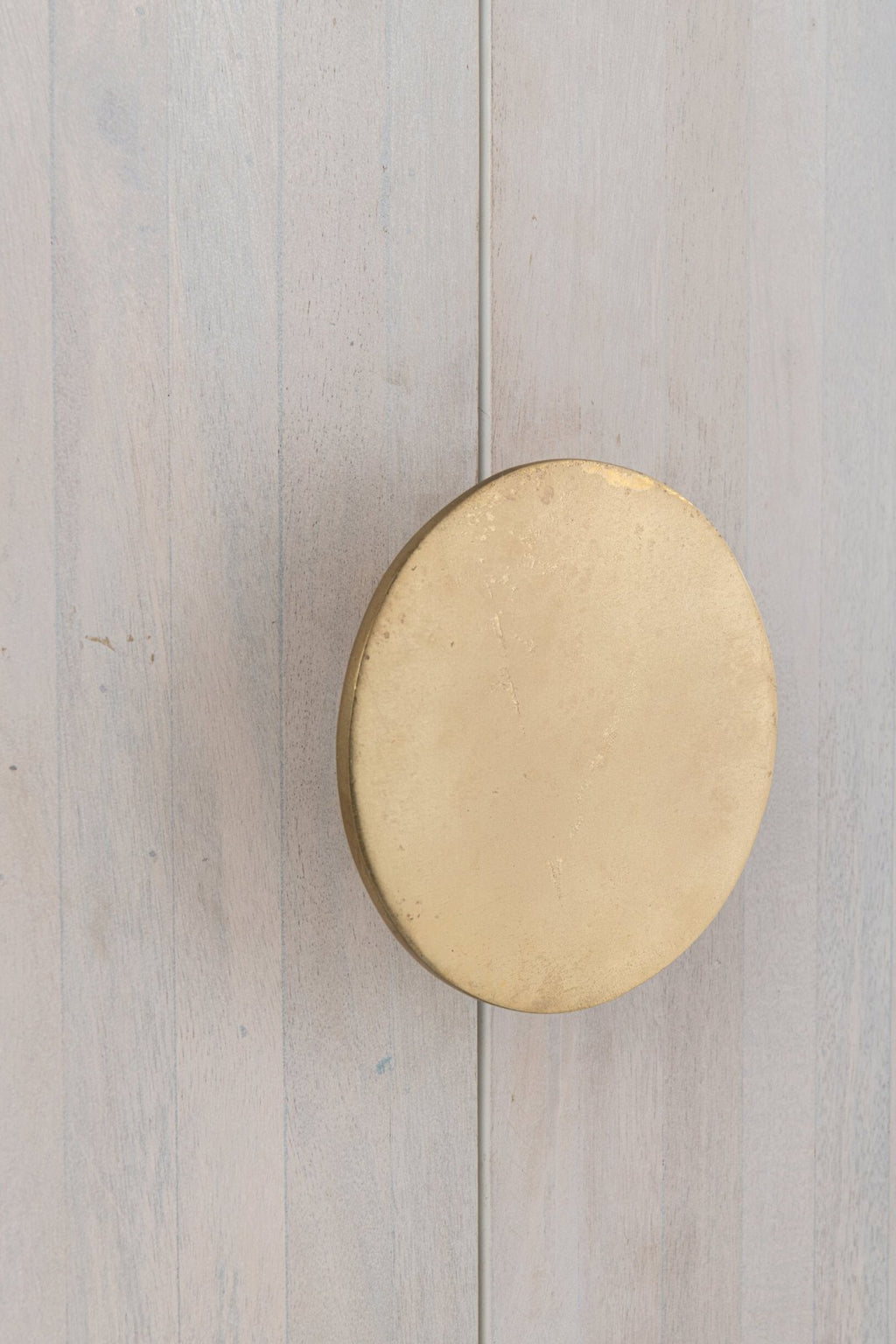 J-Line kast Marbel Bovenkant - hout - wit/goud