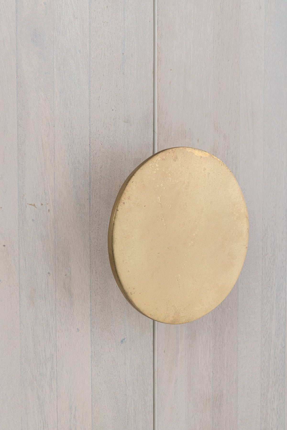 J-Line kast Marbel Bovenkant - hout - wit/goud