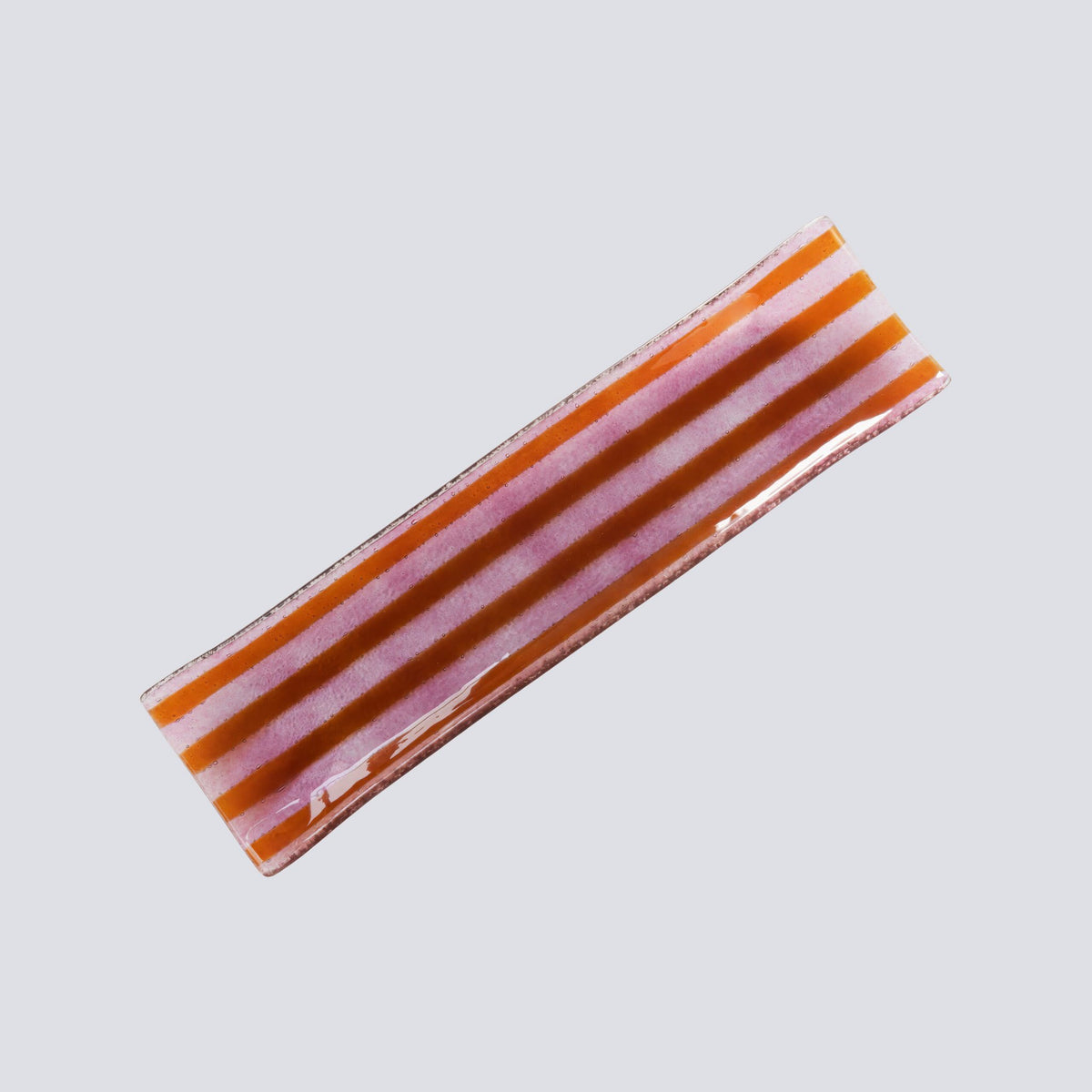 Artisano U-vorm lange 42x11 magenta strepen