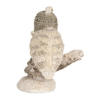 Decoratie Vogel 7x6x8 cm Beige Polyresin