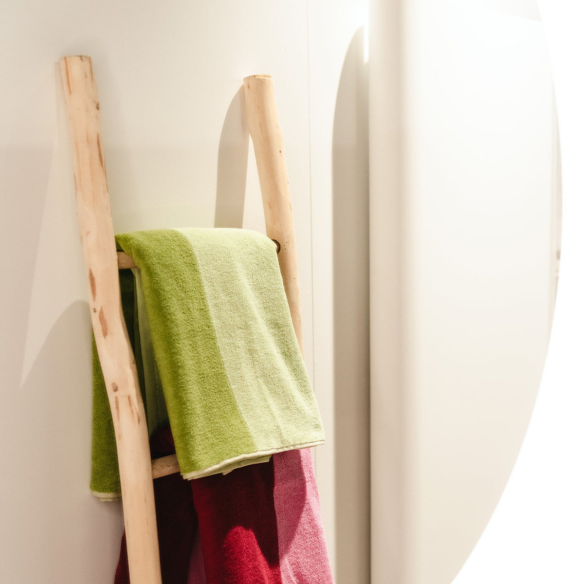Badhanddoek 70x140cm pistachegroen Pixie - Set van 2