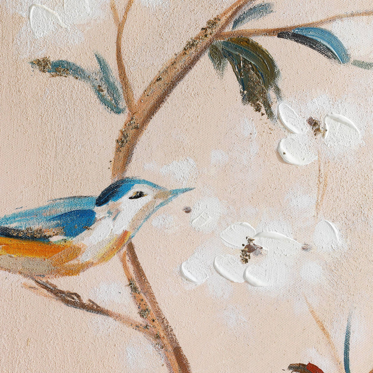 Schilderij Alaminos Taupe 30x90 cm
