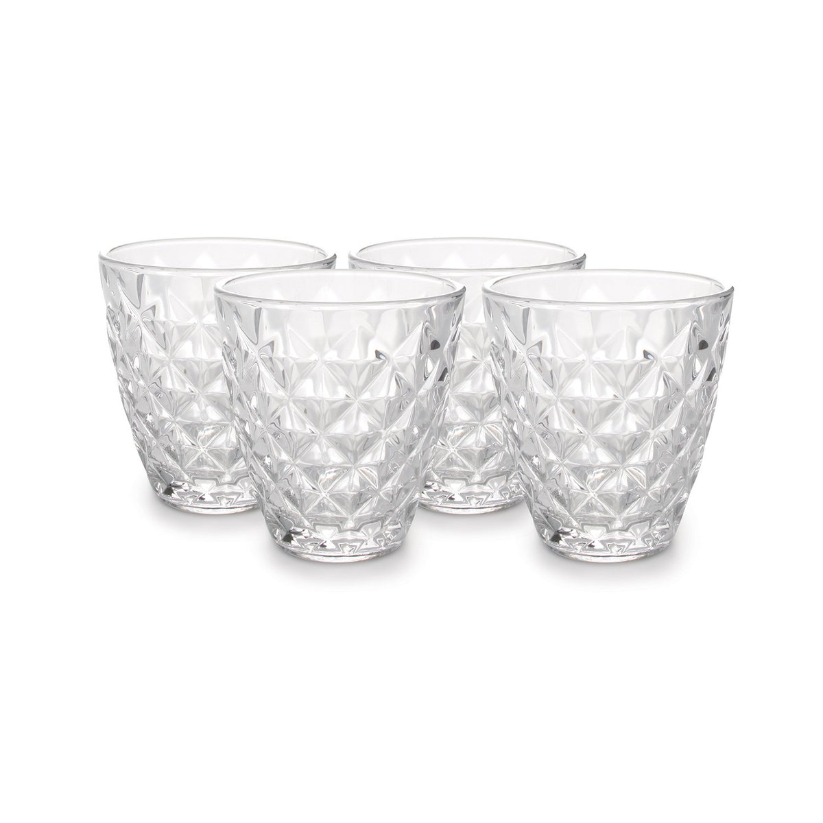 Glas 27cl Prisma - Set van 4