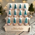 Kerstbomen in stolp
