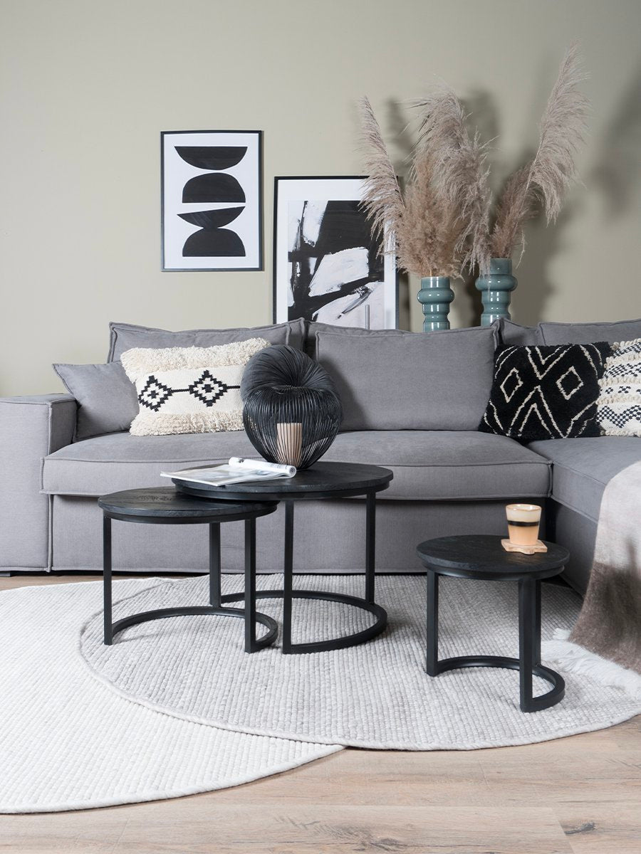 Vloerkleed Pebbel 815 - Rond ø160 cm