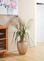 Vaas Longkali Bruin 40x65 cm