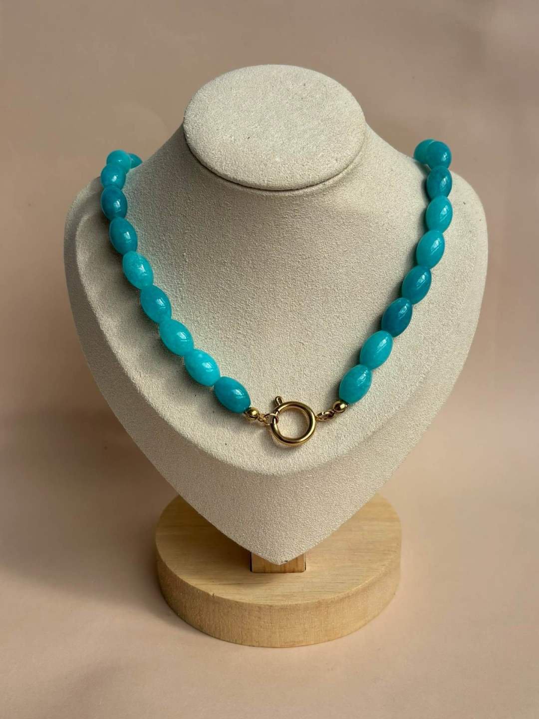 Ketting WAUW Jewellery N80622195799 Turkoois