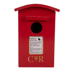 Vogelhuis 14x12x21 cm Rood Hout