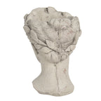 Bloempot 18x17x25 cm Grijs Bruin Steen Bloempot Binnen